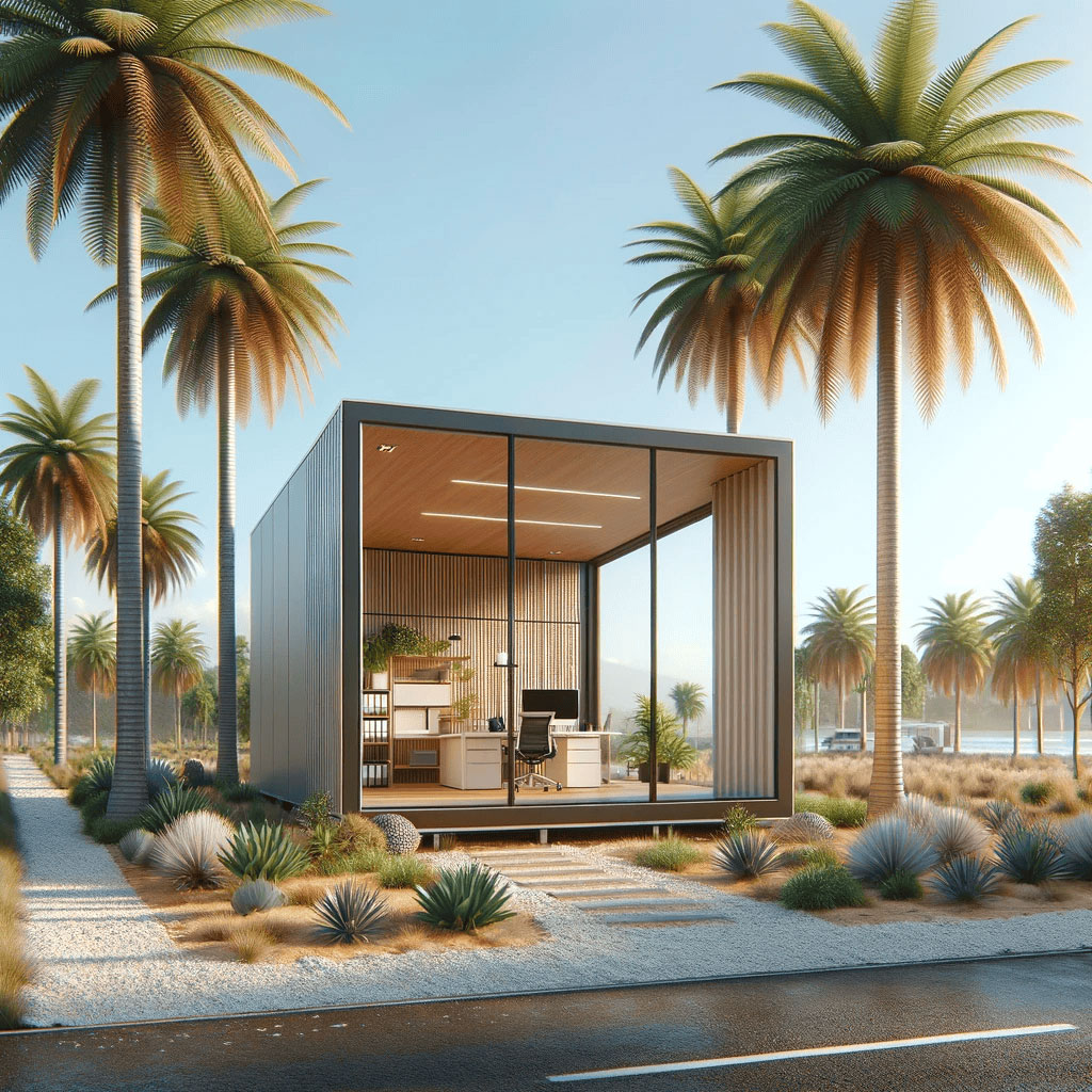 Architecture modulaire futuriste à La Réunion