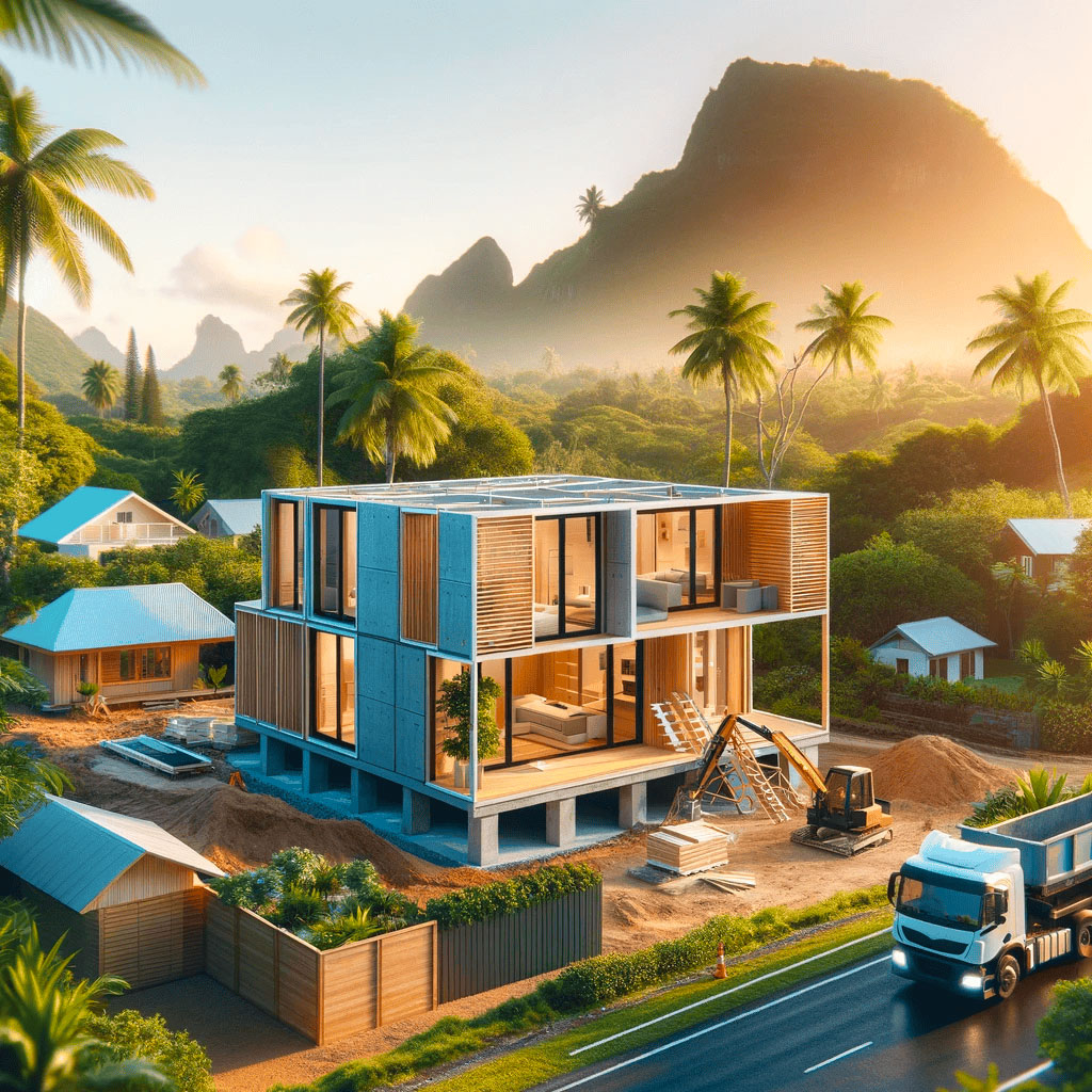 studio de jardin à La Réunion